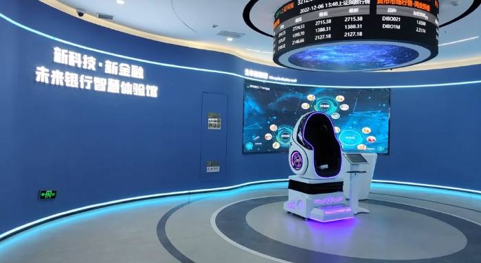 西缘科技智慧金融银行 未来银行 VR